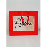 Red Window Bag
