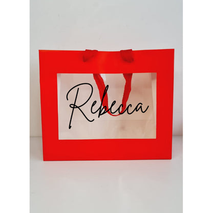 Red Window Bag