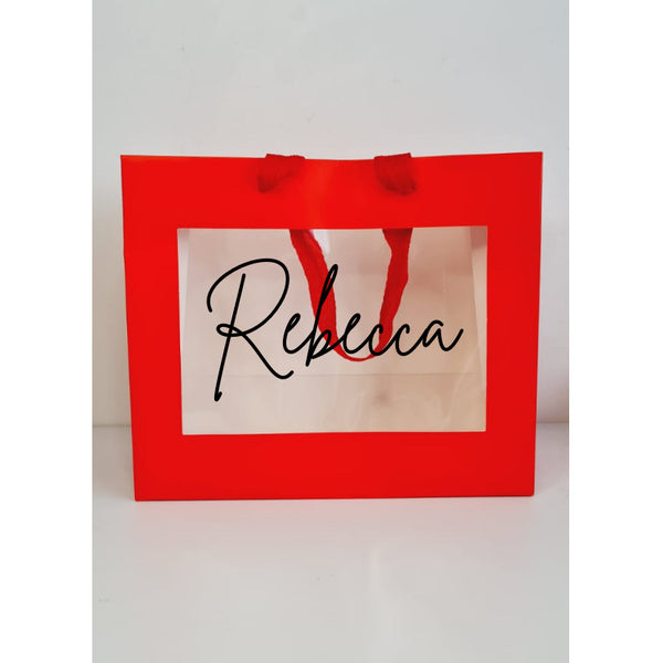 Red Window Bag