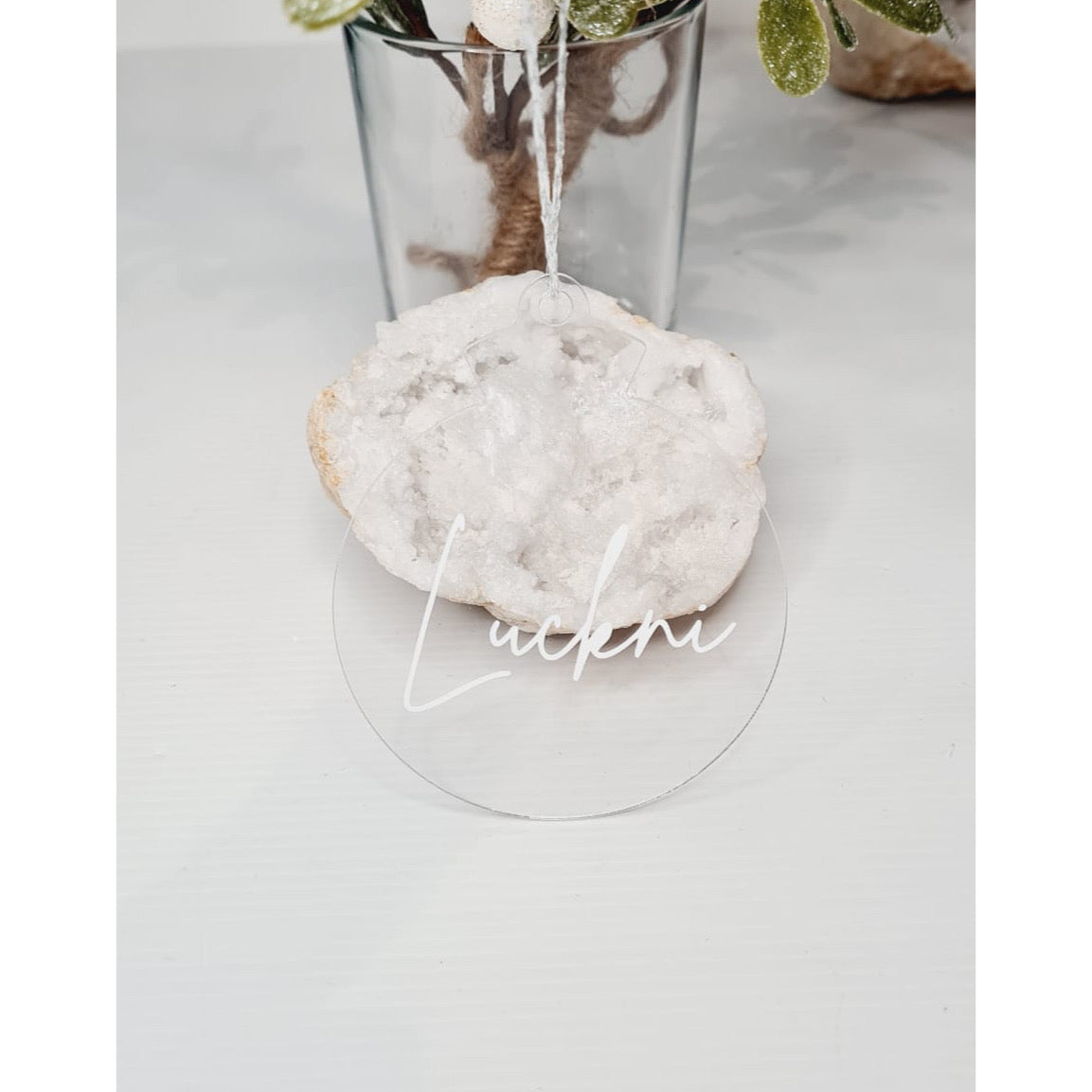Personalised Acrylic Bauble