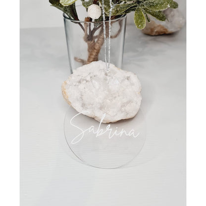 Personalised Acrylic Bauble