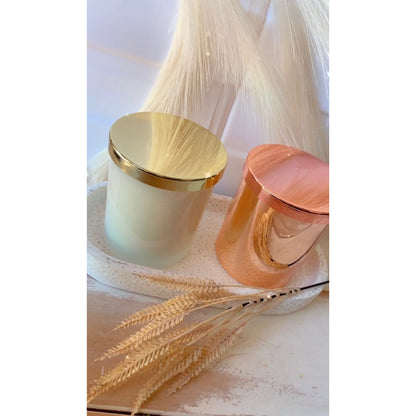 Rose Gold Aesthetic Candle