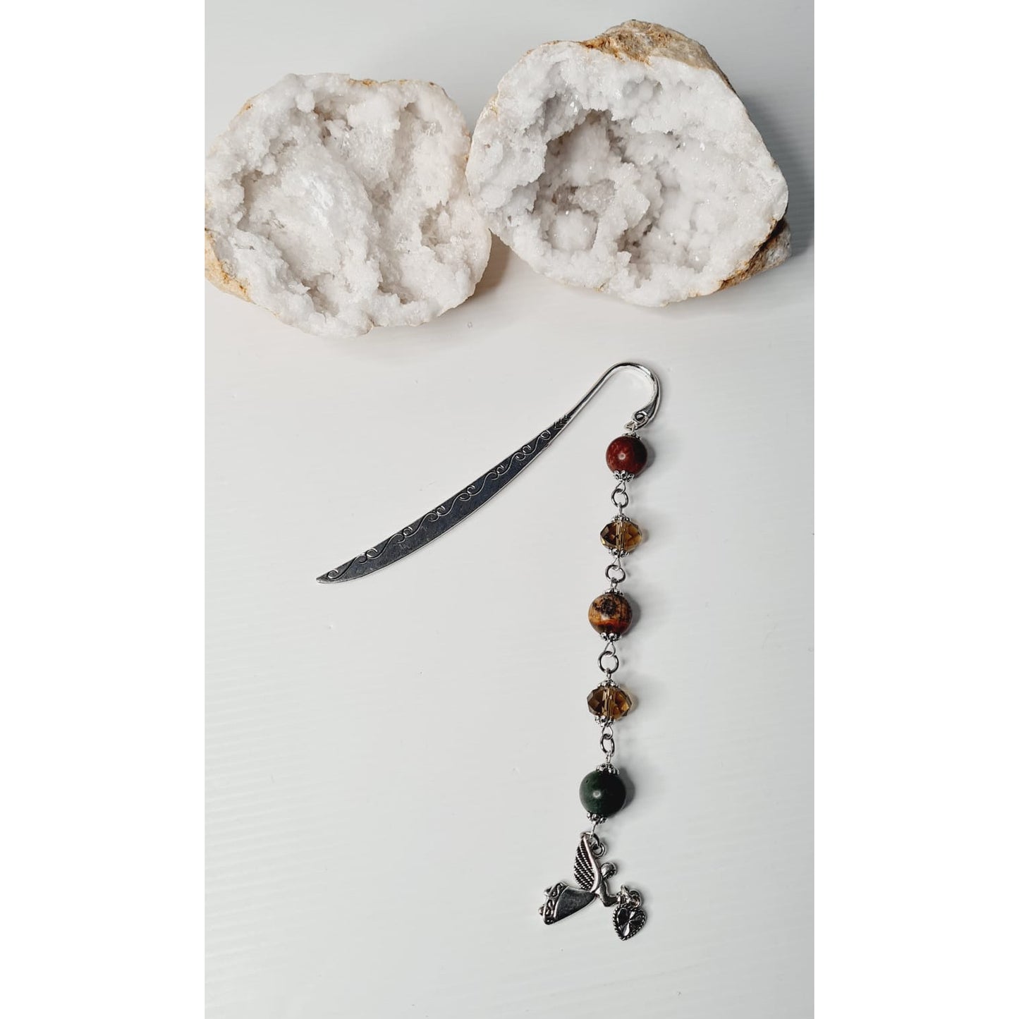 Picasso Japser Gemstone Bookmark