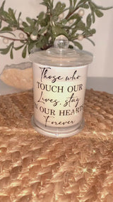 Personalised Natural Soy Wax Candle
